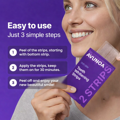 Avunoa Purple Whitening Strips™